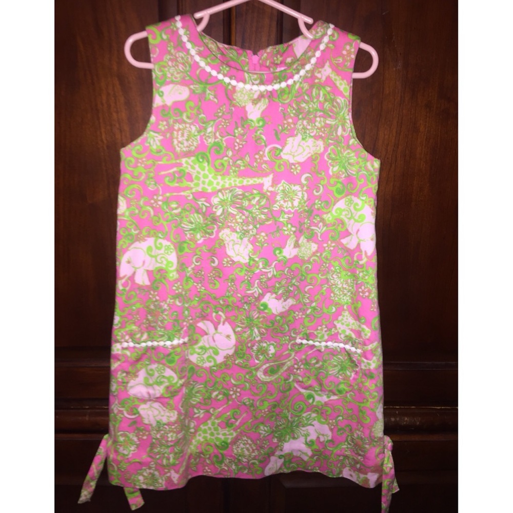 Girls Lilly Pulitzer shift dress EUC